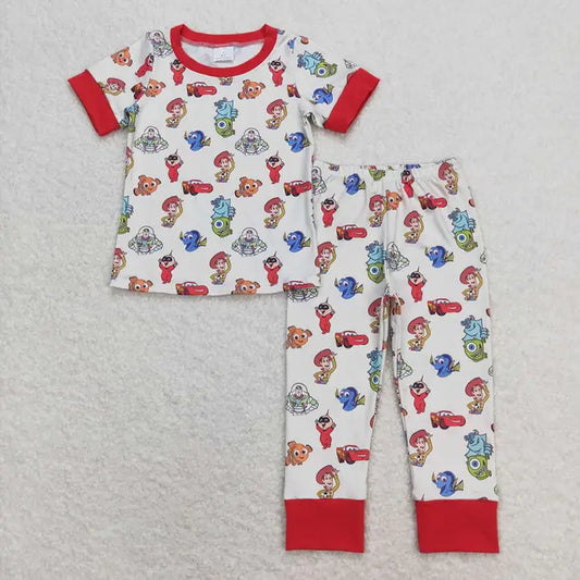 Boys Pixar Short Sleeve Set