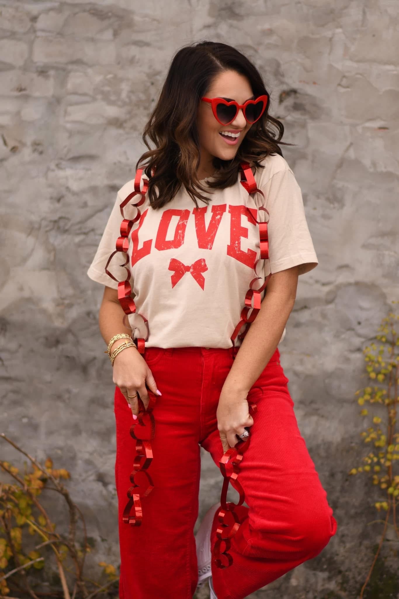 LOVE Bow Tee