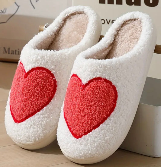 Big Heart Slippers