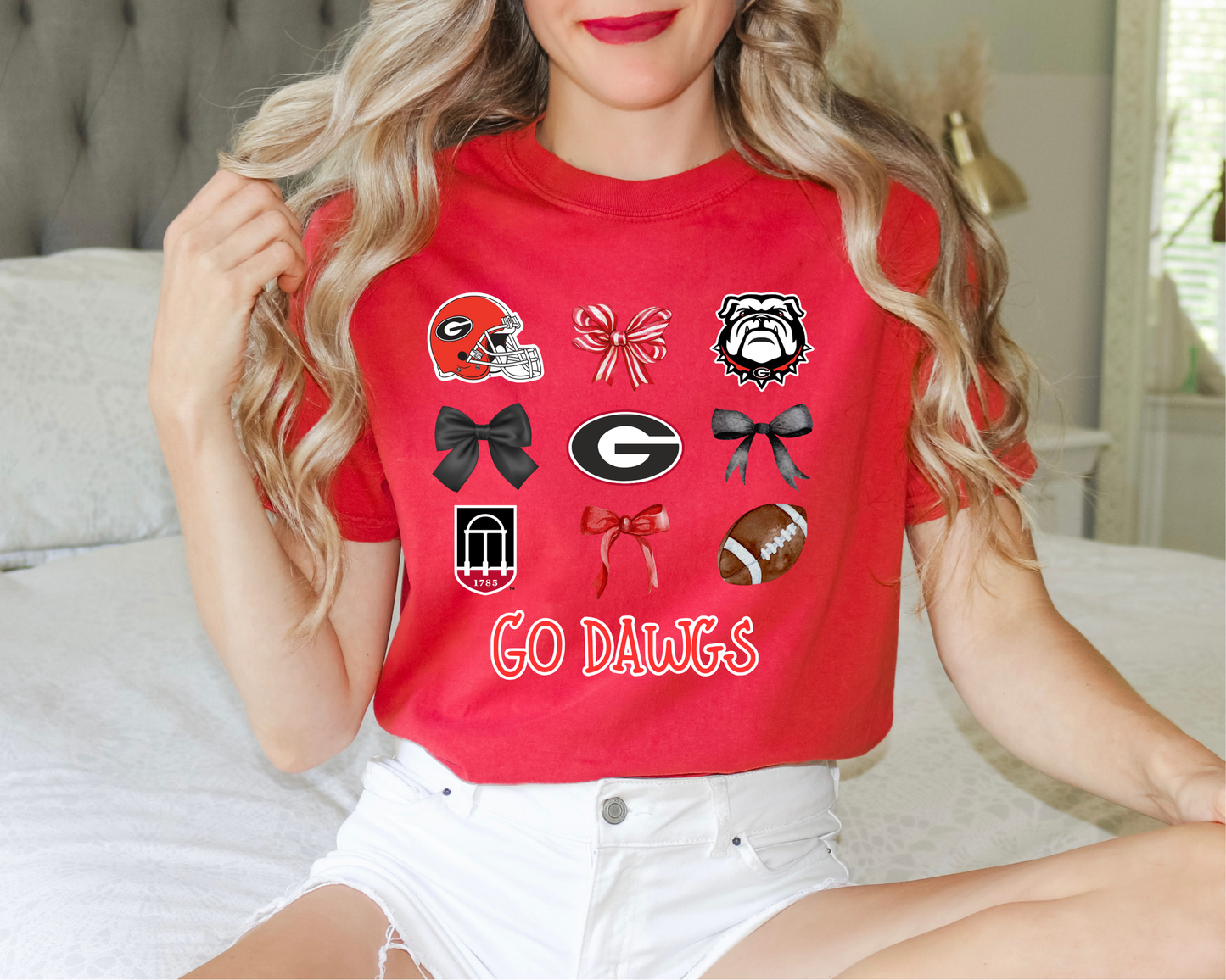 UGA Bow Tees